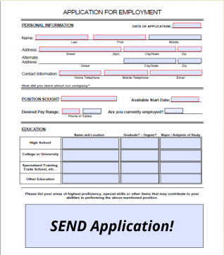 SEND Application!